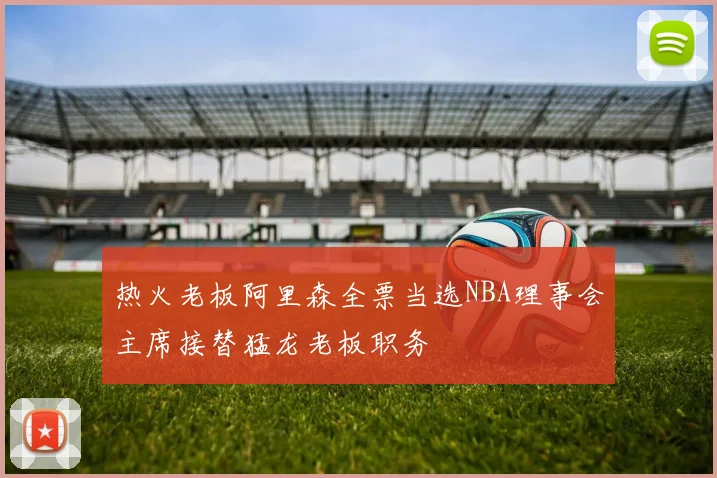 热火老板阿里森全票当选NBA理事会主席接替猛龙老板职务